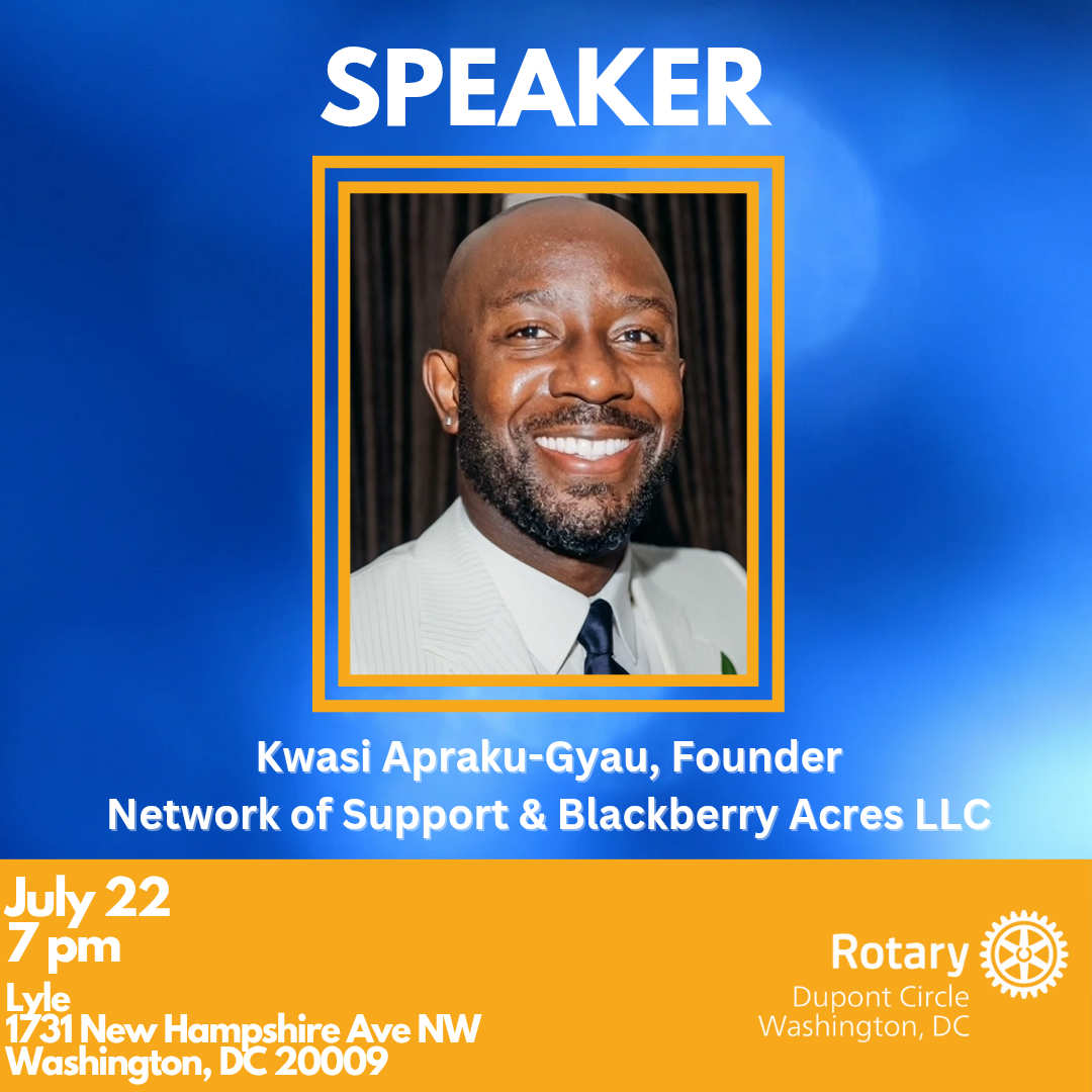 Upcoming Speaker Event: Kwasi Apraku-Gyau to Share His Vision for Community Support